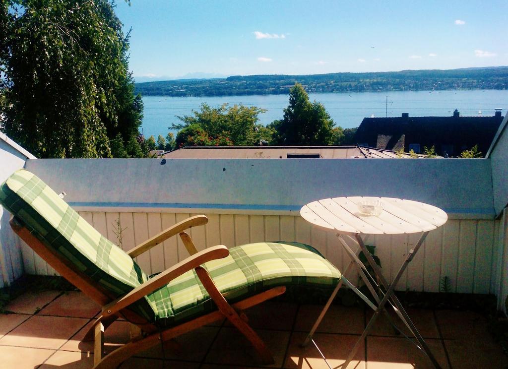 Ferienwohnung Mit Seeblick Und Dachterrasse In Ueberlingen Chambre photo