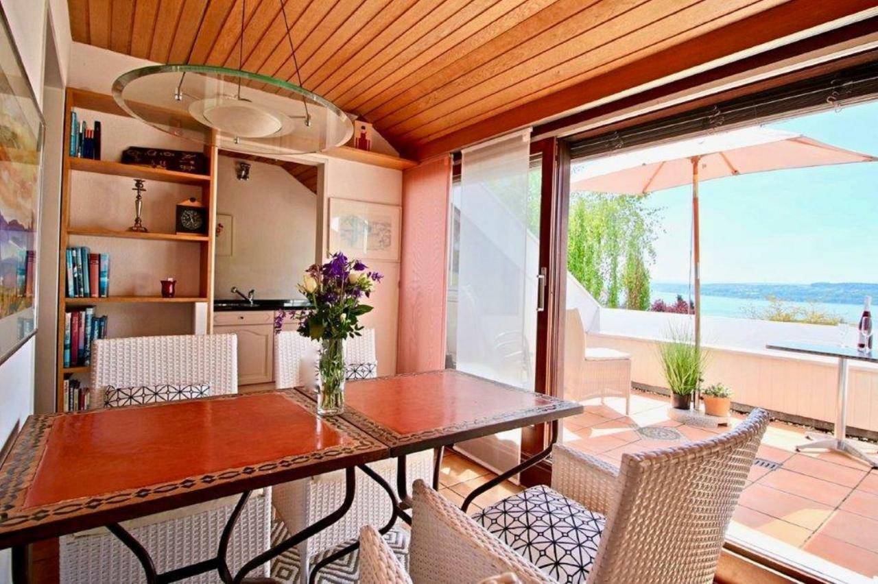 Ferienwohnung Mit Seeblick Und Dachterrasse In Ueberlingen Extérieur photo