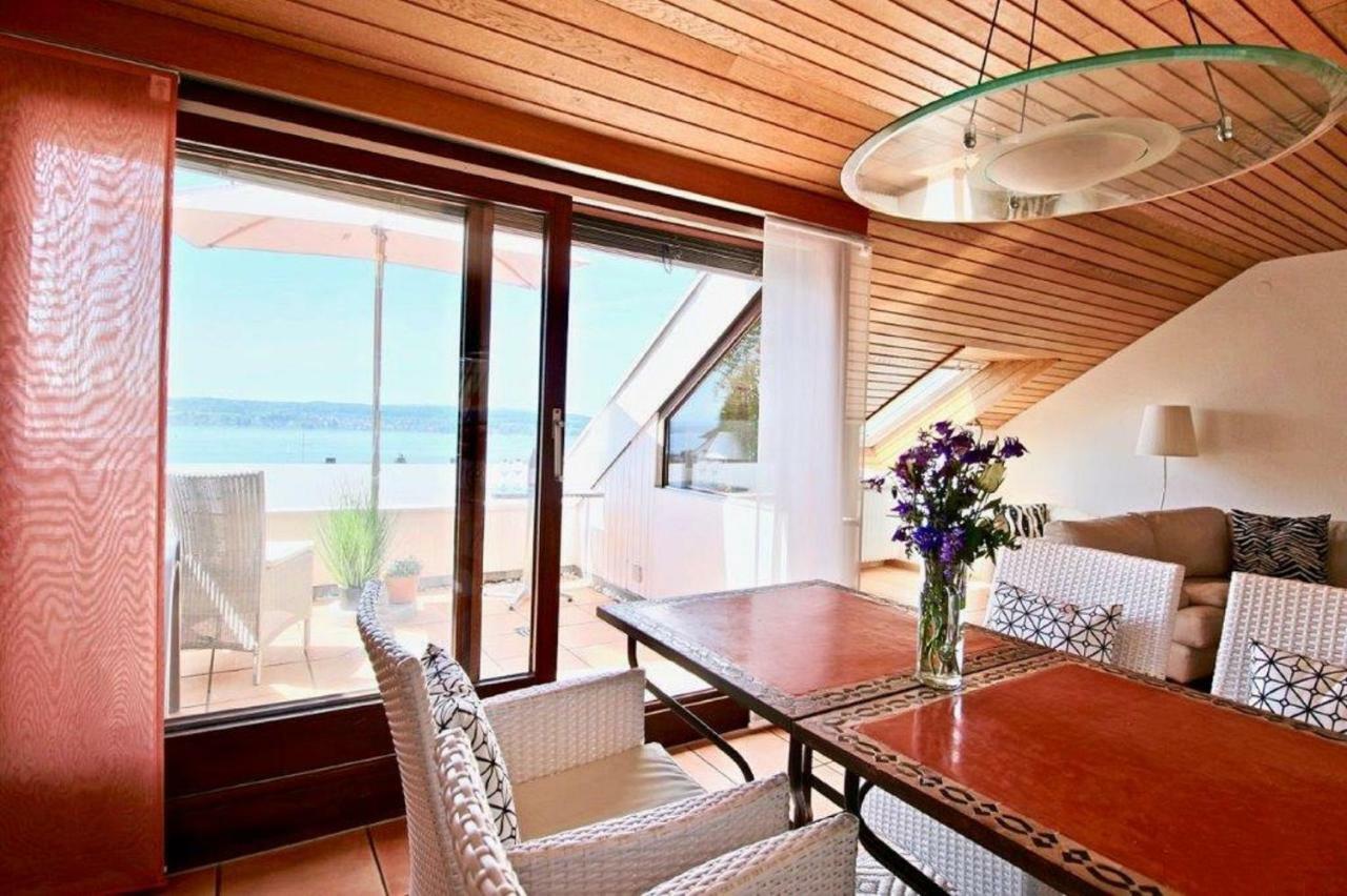 Ferienwohnung Mit Seeblick Und Dachterrasse In Ueberlingen Extérieur photo